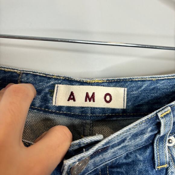 AMO Loverboy Rosebud Embroidered Jeans - Picture 4 of 8